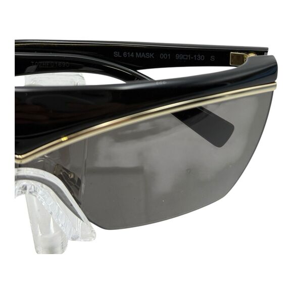 Saint Laurent SL 614 MASK Black Gold/Black Sunglasses main image 5